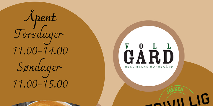 Bilde/illustrasjon for Voll gård sin kafé Voll gård sin kafé